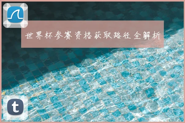 世界杯参赛资格获取路径全解析